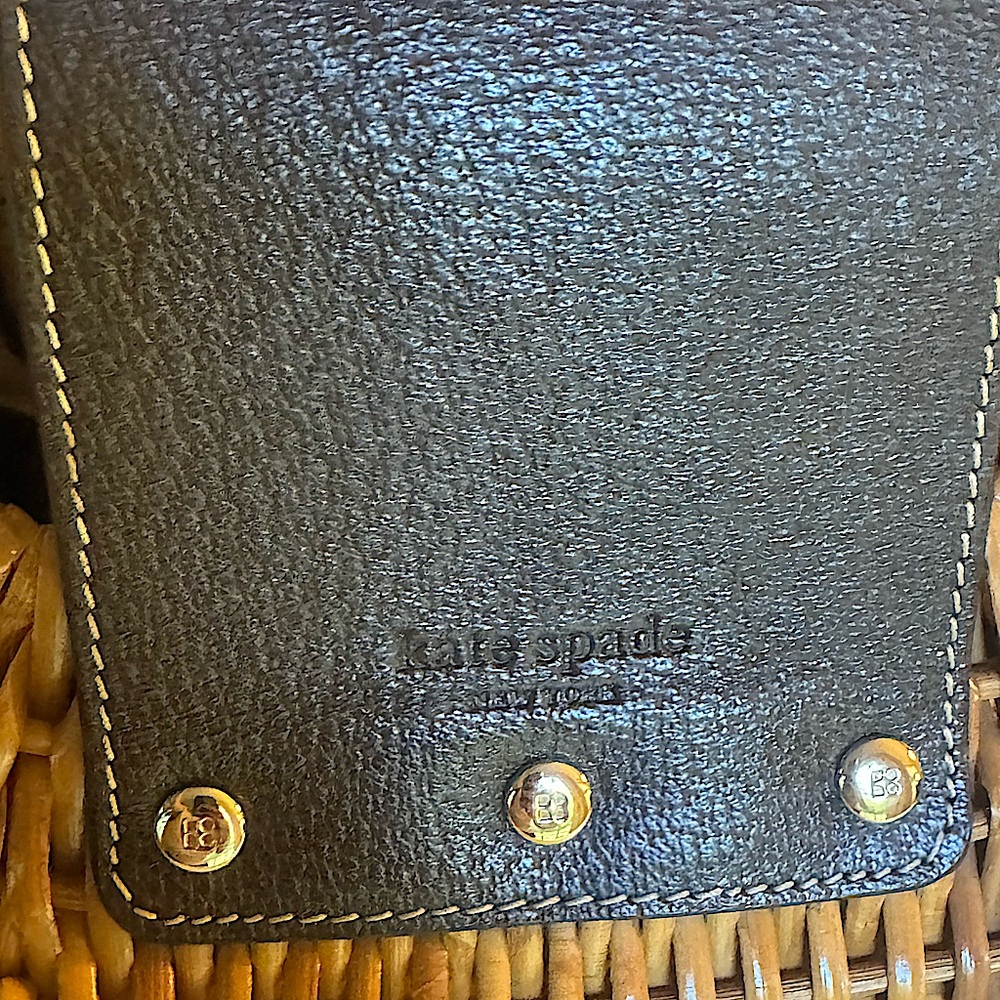 Kate Spade Santiago Rattan Handbag - Picture 12 of 14